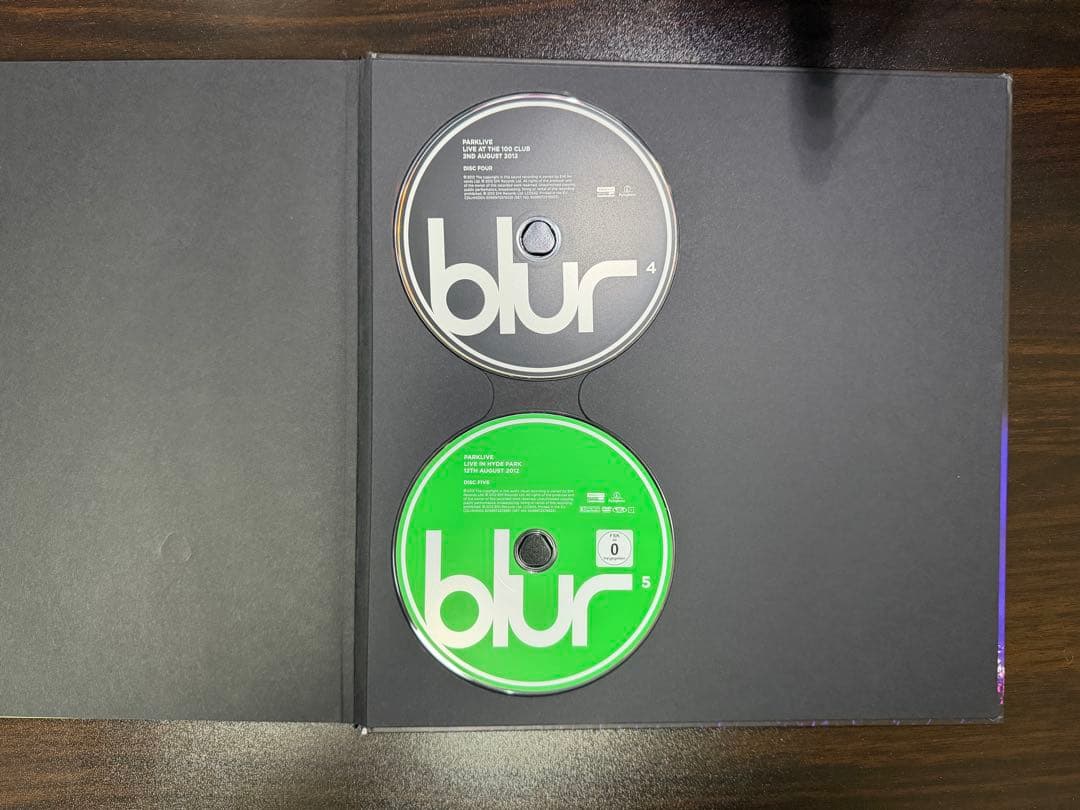 Blur Parklive Deluxe Import 4CD/DVD Booklet Limited Edition Used | Japansoundstore