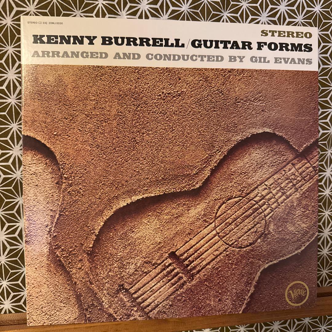 Kenny Burrell - Guitar Forms LP Vinyl Japan Jazz Gatefold 1981 Verve 20MJ 0030