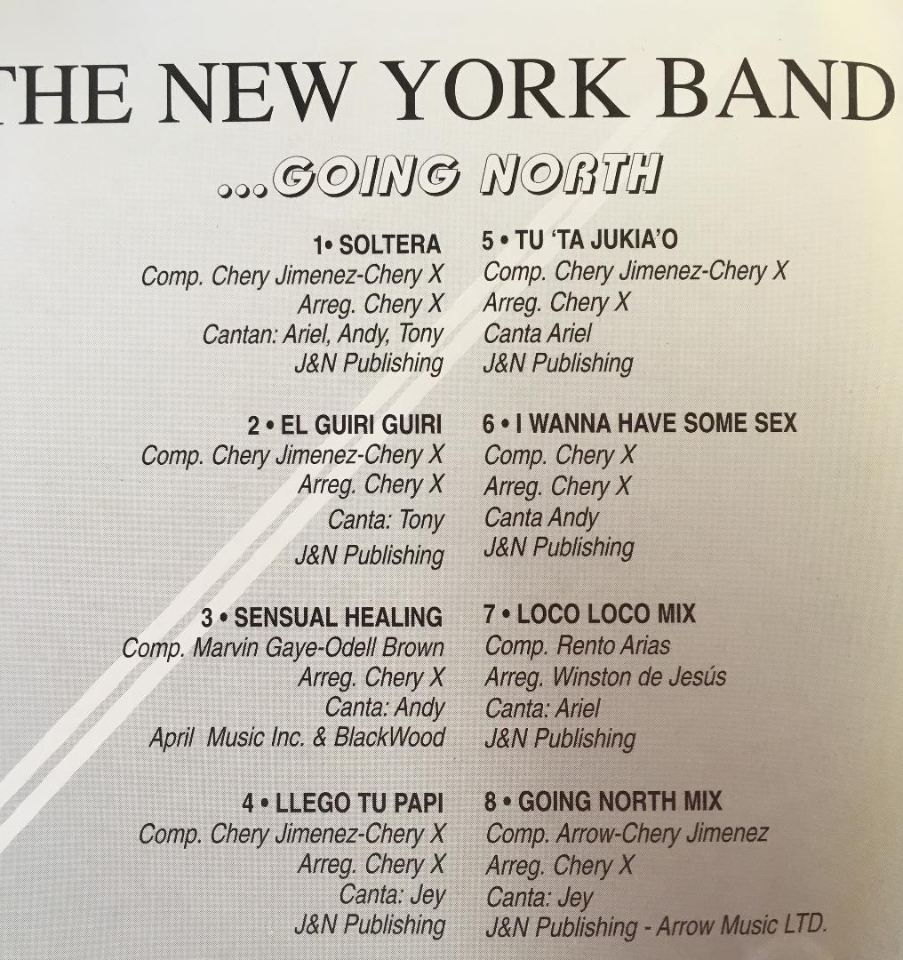 Latin/Merengue THE NEWYORK BAND 4 CD Set No Case Used, Scuffs | Japansoundstore