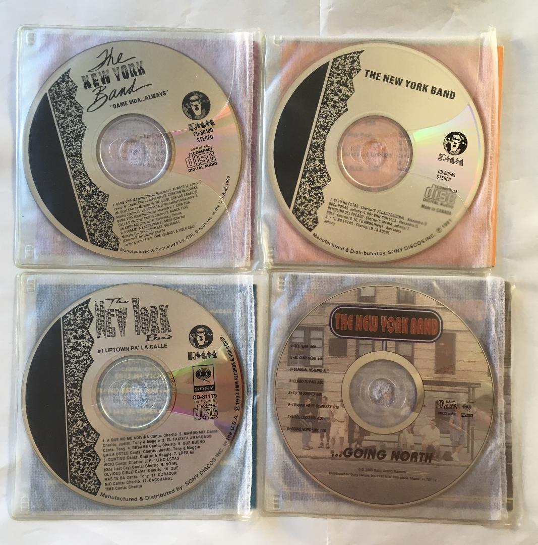 Latin/Merengue THE NEWYORK BAND 4 CD Set No Case Used, Scuffs | Japansoundstore