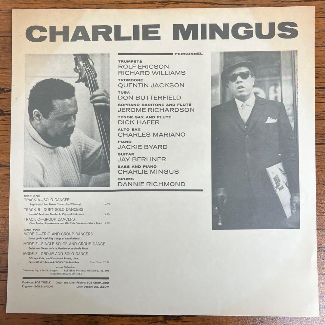 Charlie Mingus - The Black Saint And The Sinner Lady LP Japan VIM-5566 Jazz