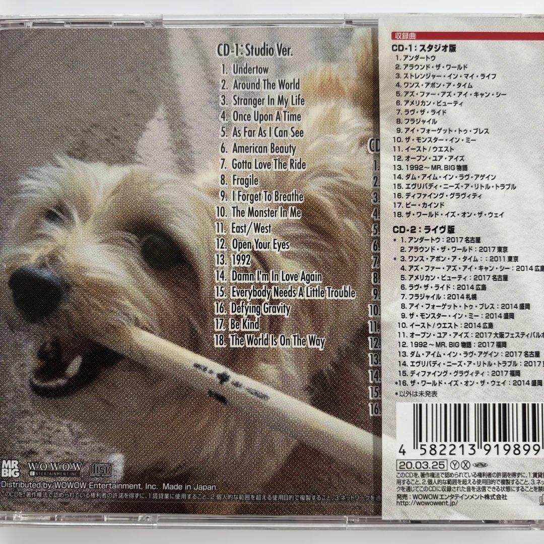 MR. BIG - SONGS 2010-2017 2CD+M-Card Japan Press Limited Edition with OBI