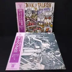 Deep Purple The Book of Taliesyn Vinyl LP Japan Pressing w/ OBI Rare Rock