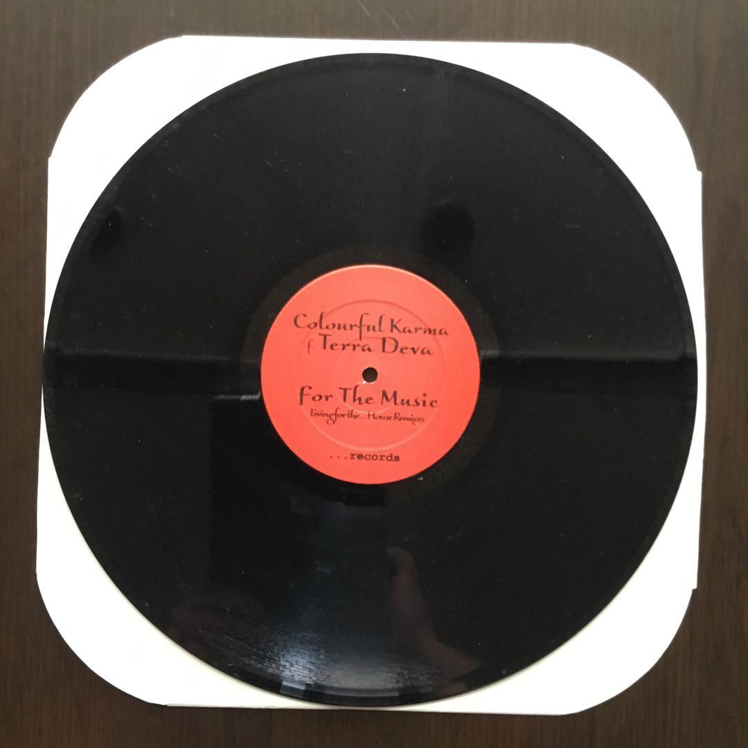 Colourful Karma f. Terra Deva - For The Music 12" House Remixes Vinyl Record