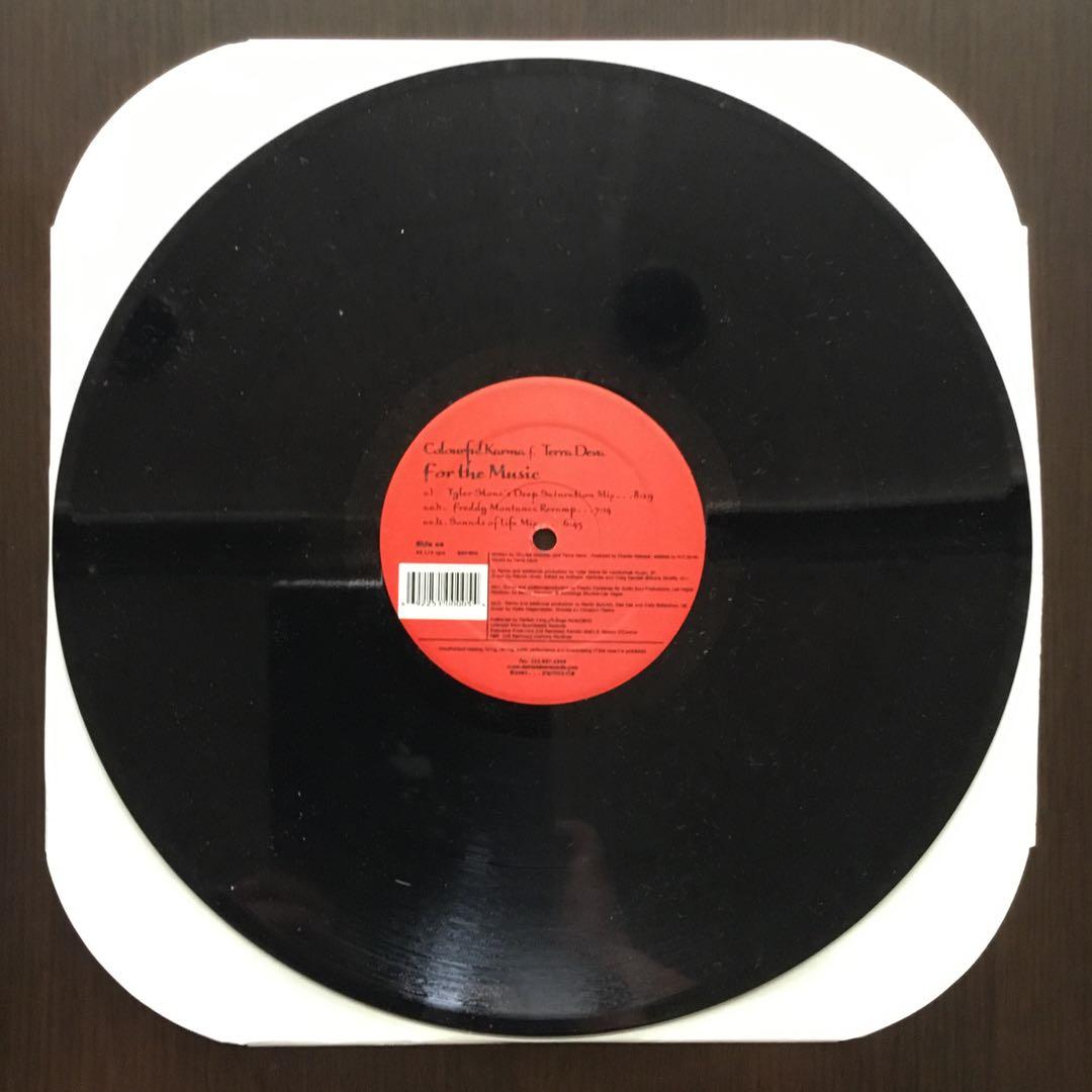 Colourful Karma f. Terra Deva - For The Music 12" House Remixes Vinyl Record