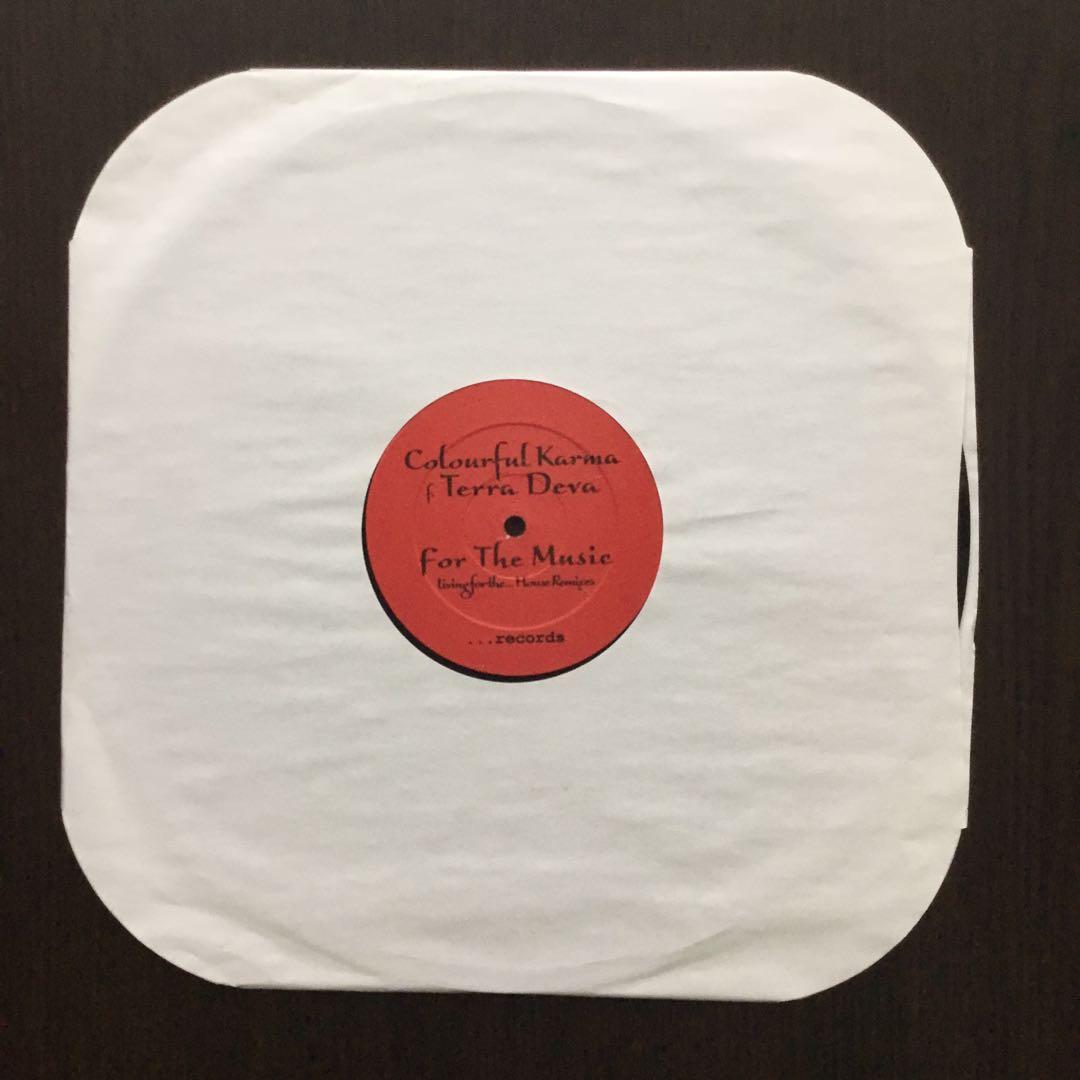 Colourful Karma f. Terra Deva - For The Music 12" House Remixes Vinyl Record