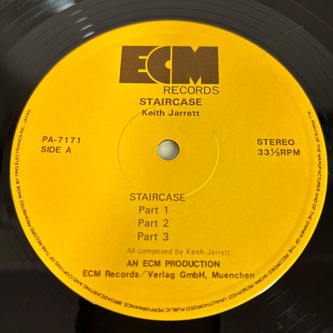 Keith Jarrett - Staircase 2LP Japan ECM PA-7171-72 Original Piano Solo Jazz