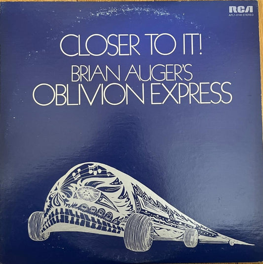 Brian Auger Oblivion Express Closer to It! US Orig Orange Vinyl Jazz Rock Funk U | Japansoundstore
