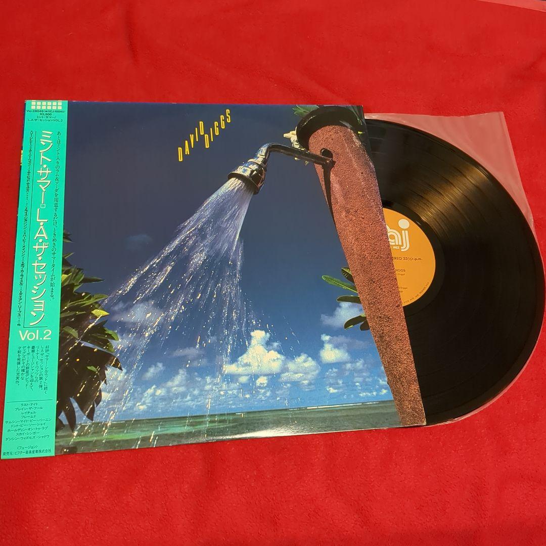 David Diggs - Streetshadows (Mint Summer) Japan LP Jazz Fusion w/Obi Rare