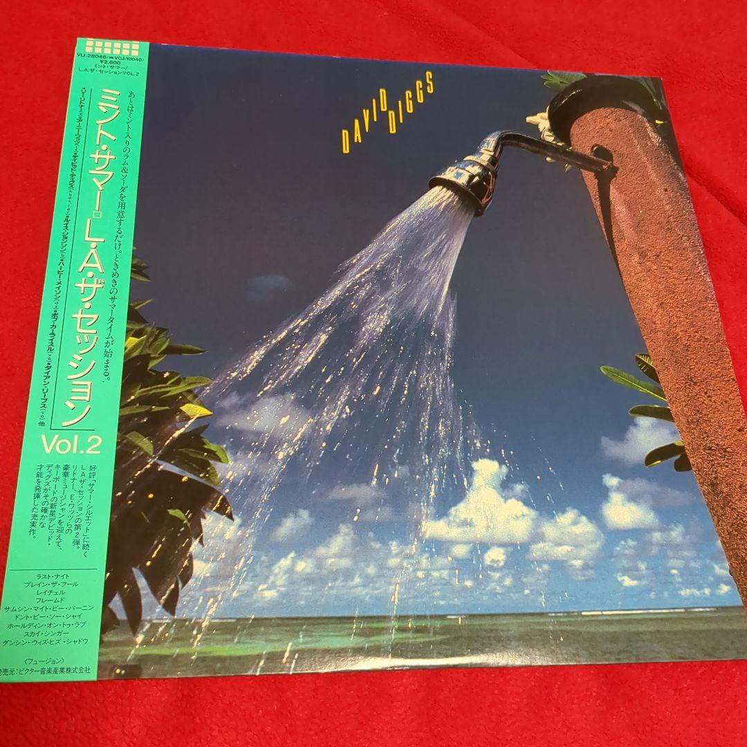 David Diggs - Streetshadows (Mint Summer) Japan LP Jazz Fusion w/Obi Rare
