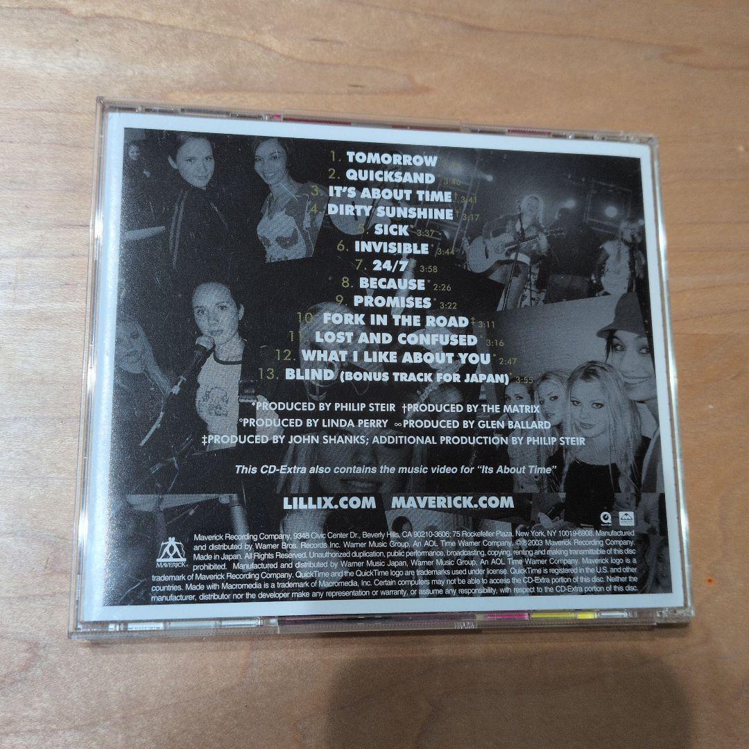 LILLIX Falling Uphill CD Japan Press with OBI 2003 Includes Bonus Track