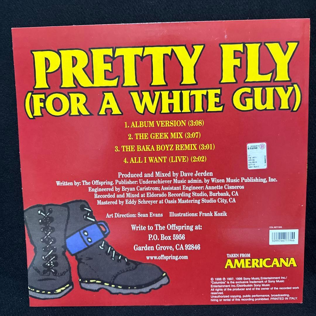 The Offspring - Pretty Fly (For A White Guy) 12" Vinyl Record Frank Kozik Art