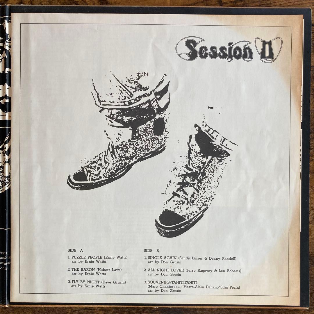 Various - Session II Japan Vinyl LP 1979 Jazz Fusion Lee Ritenour Don Grusin