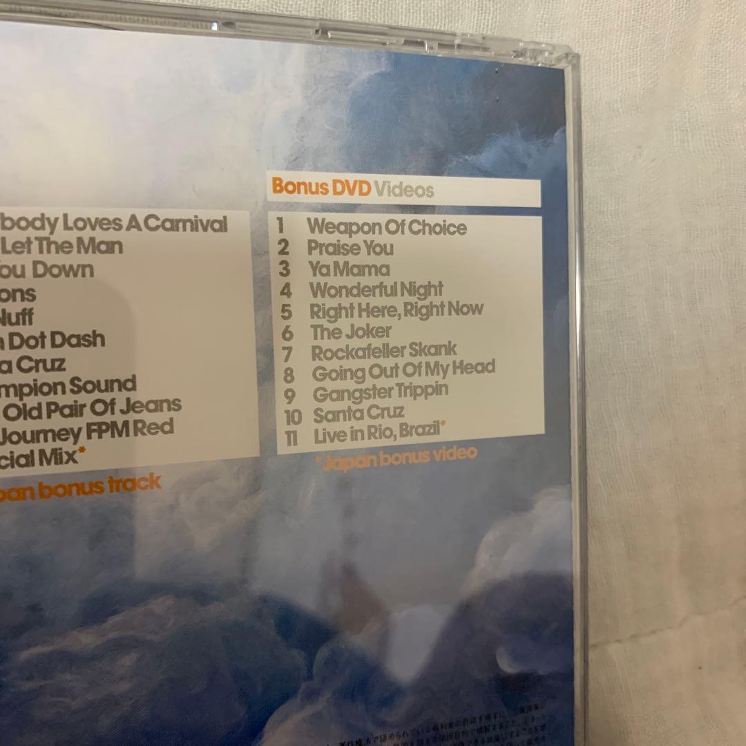 Fatboy Slim The Greatest Hits CD+DVD Japan Press with OBI Limited Edition