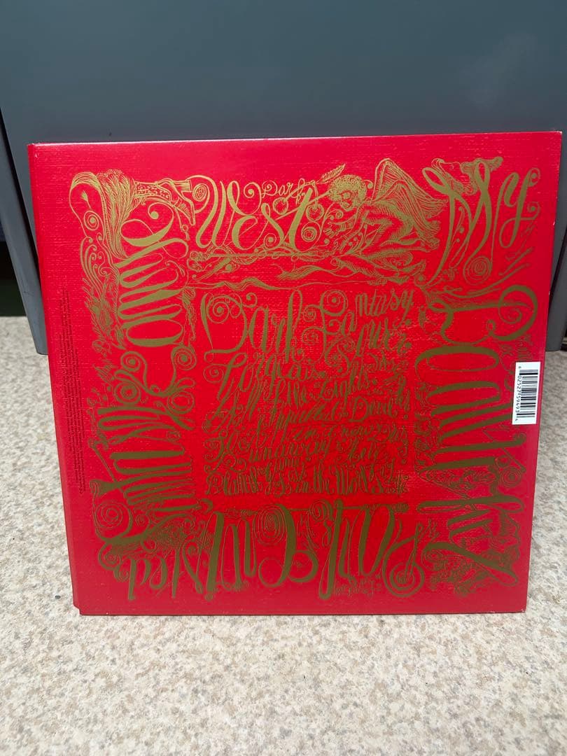Kanye West My Beautiful Dark Twisted Fantasy 3LP Vinyl Record Set Japan Edition