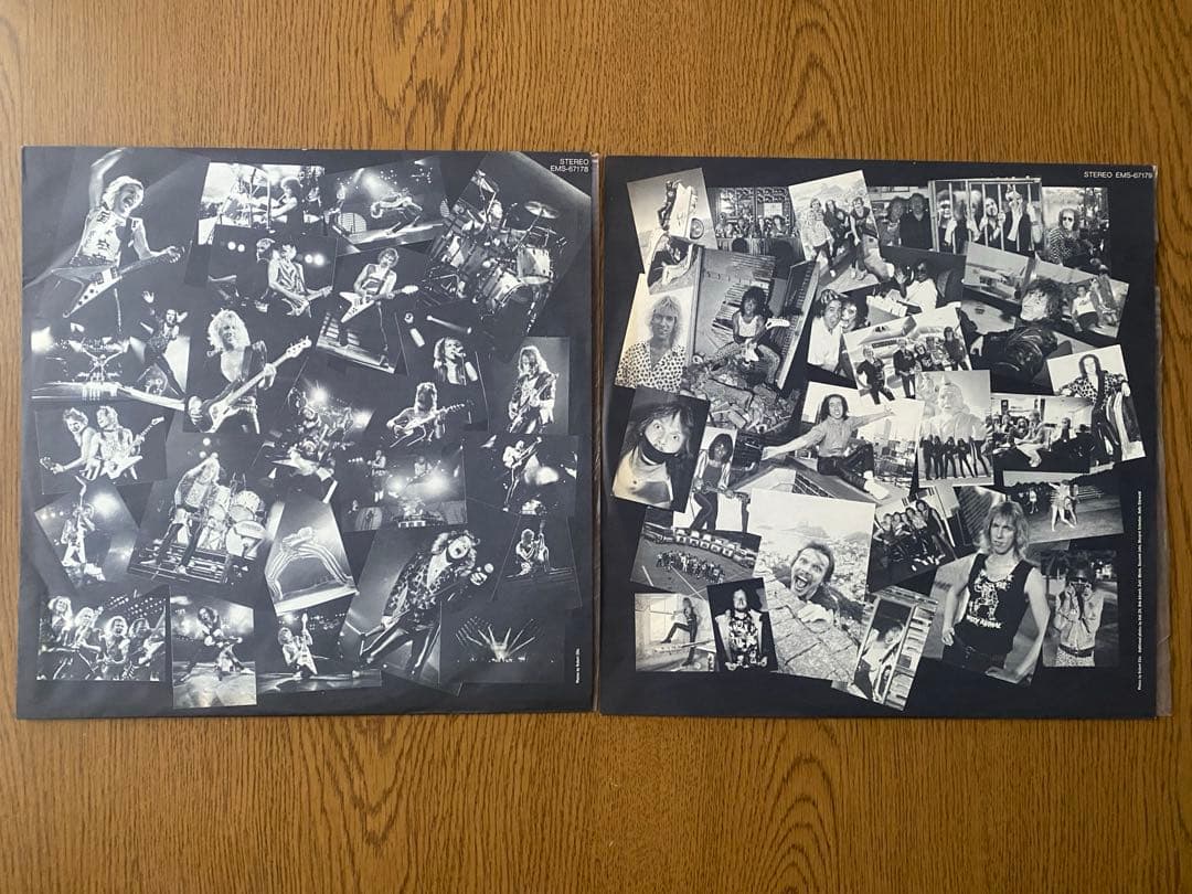 SCORPIONS World Wide Live 2LP Japan 1985 EMS-6178-79 Obi Gatefold Hard Rock