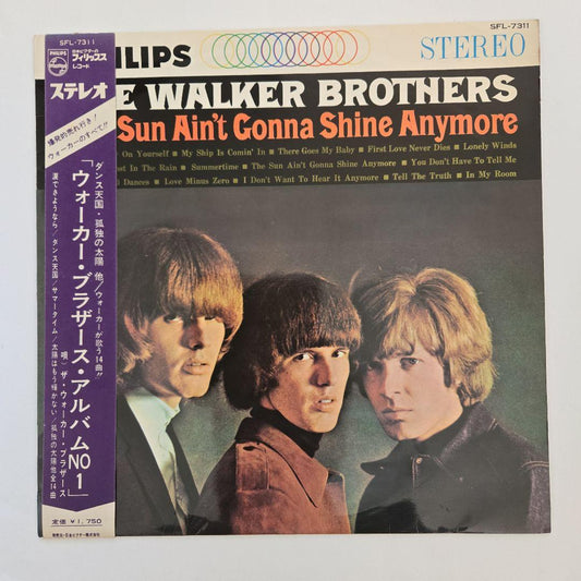 The Walker Brothers Japan First Edition LP Record, "The Sun Ain't Gonna Shine An | Japansoundstore