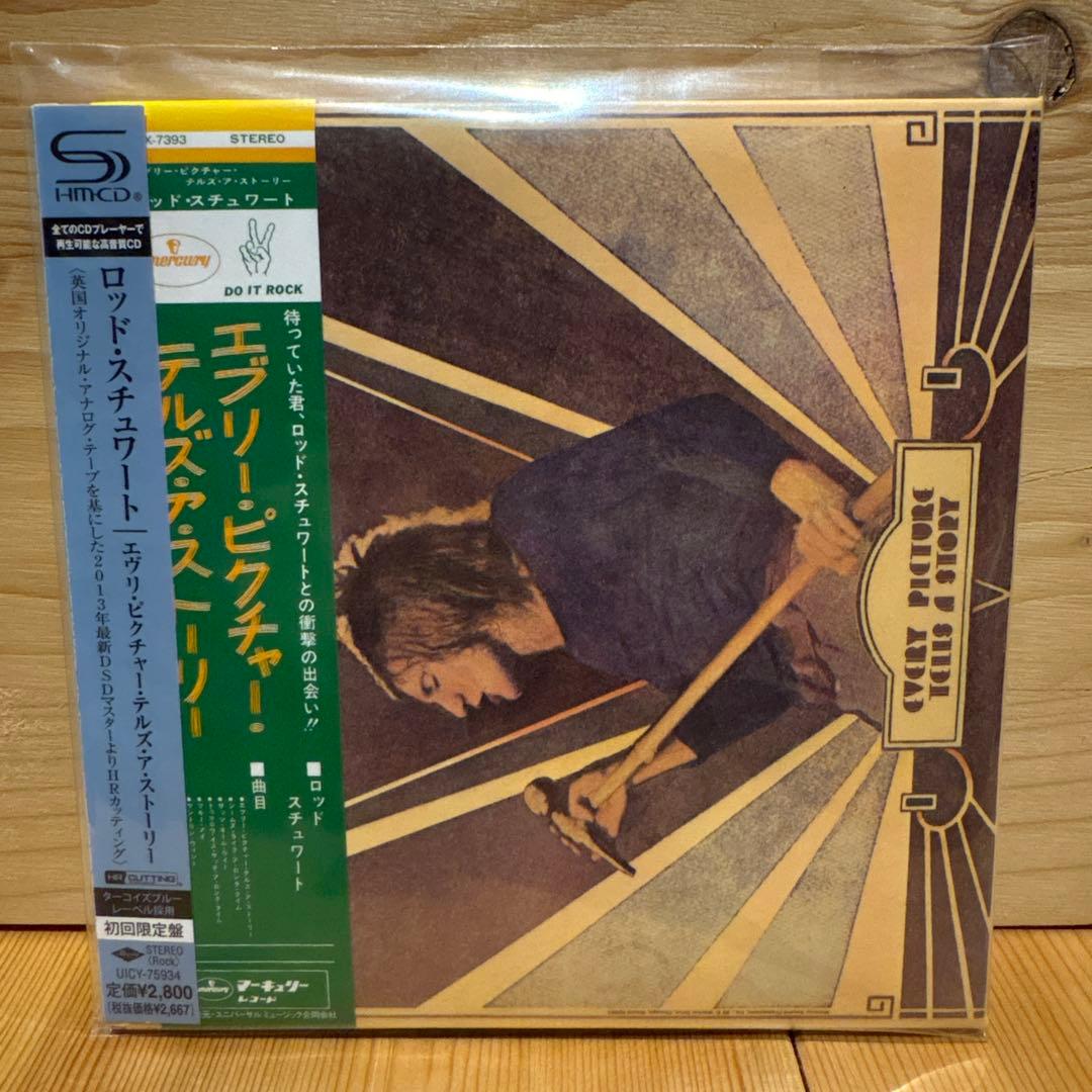 Rod Stewart Every Picture Tells a Story SHM-CD Japanese Mini LP Sleeve Used | Japansoundstore