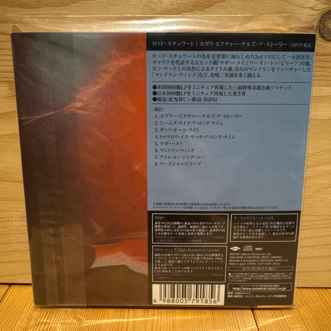 Rod Stewart Every Picture Tells a Story SHM-CD Japanese Mini LP Sleeve Used | Japansoundstore