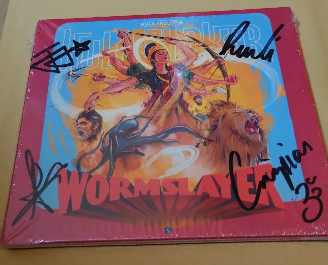 Kula Shaker Wormslayer CD Signed Edition Japan Import
