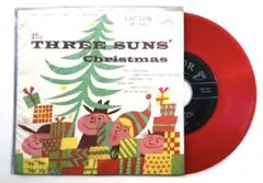 The Three Suns - Christmas EP Rare Red Vinyl Japan 1955 Victor EP-1100 Lounge