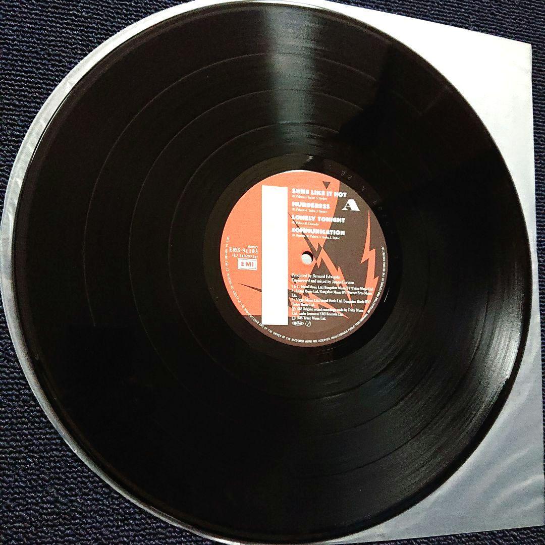The Power Station - Self-Titled LP Japan Pressing 1985 Pop Rock w/ Obi