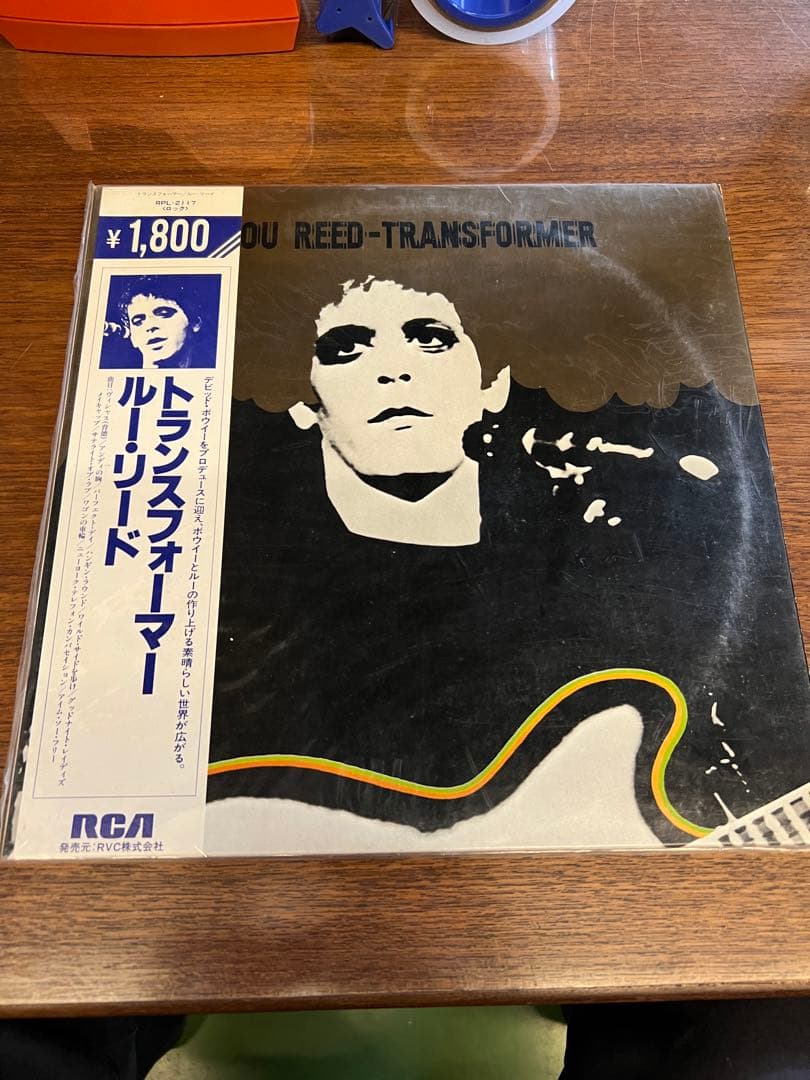 Lou Reed Transformer Japan LP Vinyl Record w/ Obi RCA RPL-2117 Glam Rock