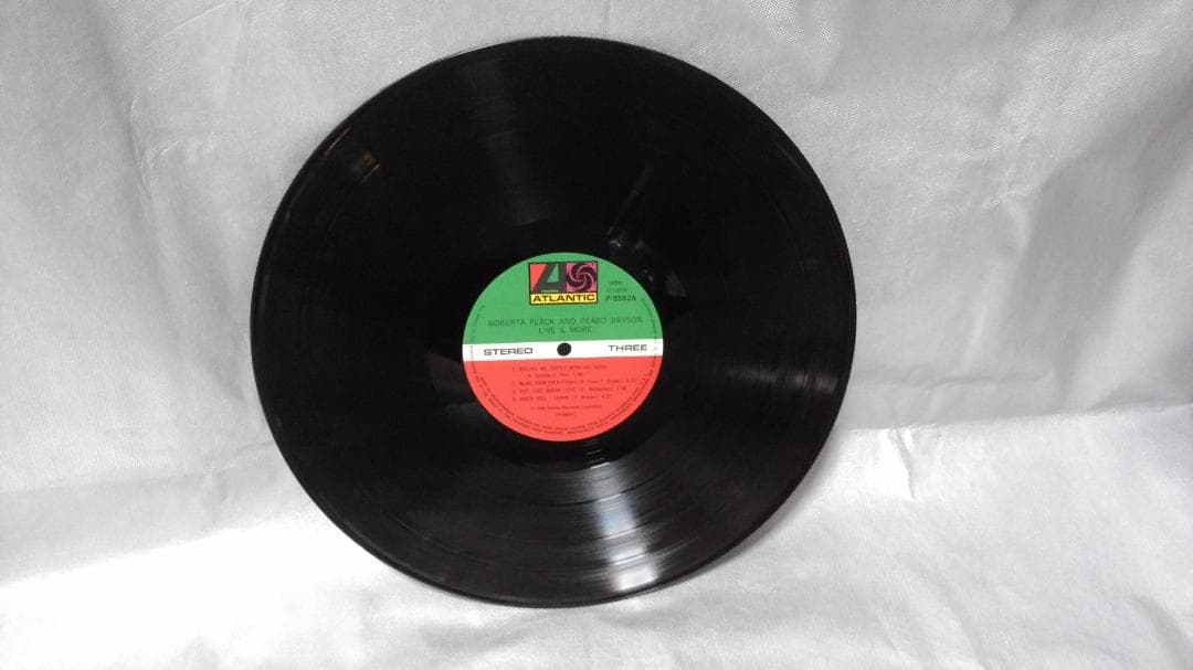 Roberta Flack & Peabo Bryson - Live & More Japan 2LP Original w/ Obi & Liner