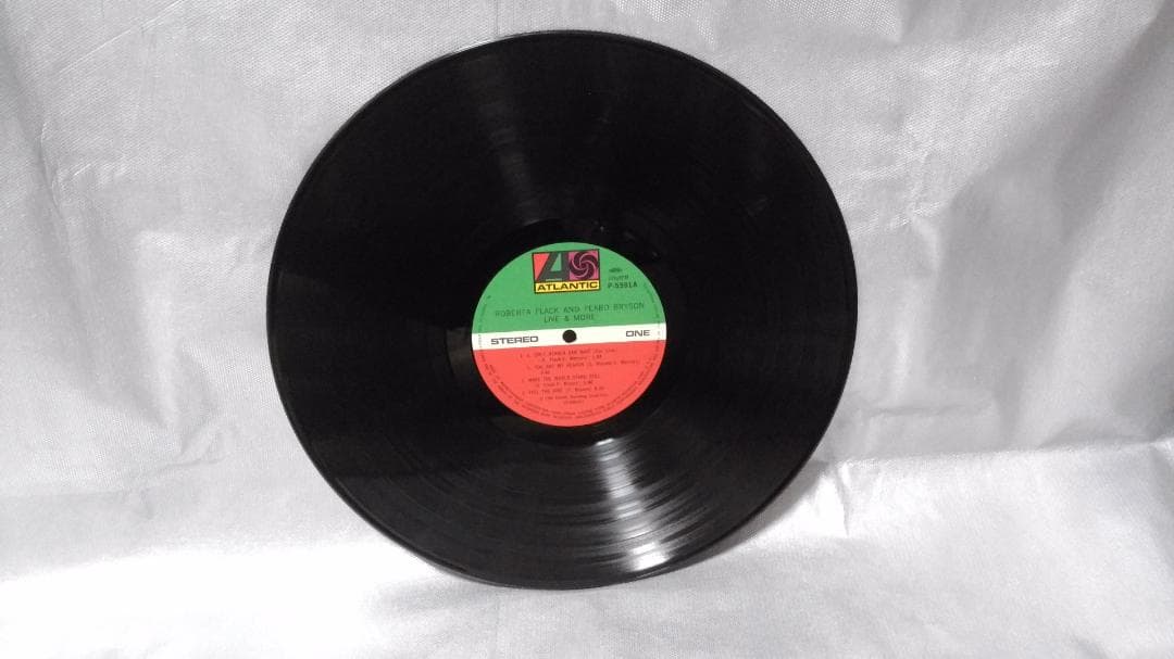 Roberta Flack & Peabo Bryson - Live & More Japan 2LP Original w/ Obi & Liner