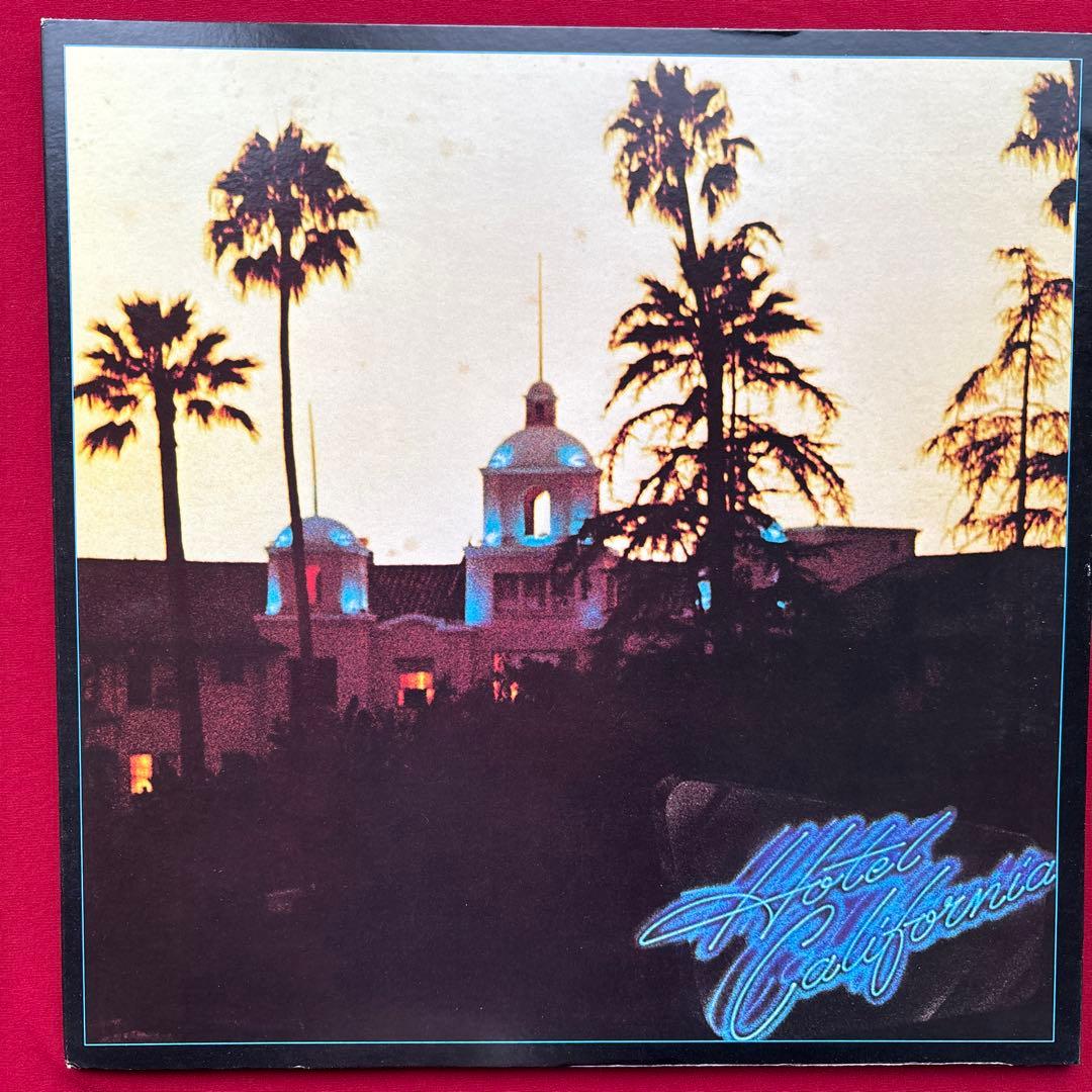 Eagles Hotel California LP with Poster Near Mint Vinyl Record Used | Japansoundstore