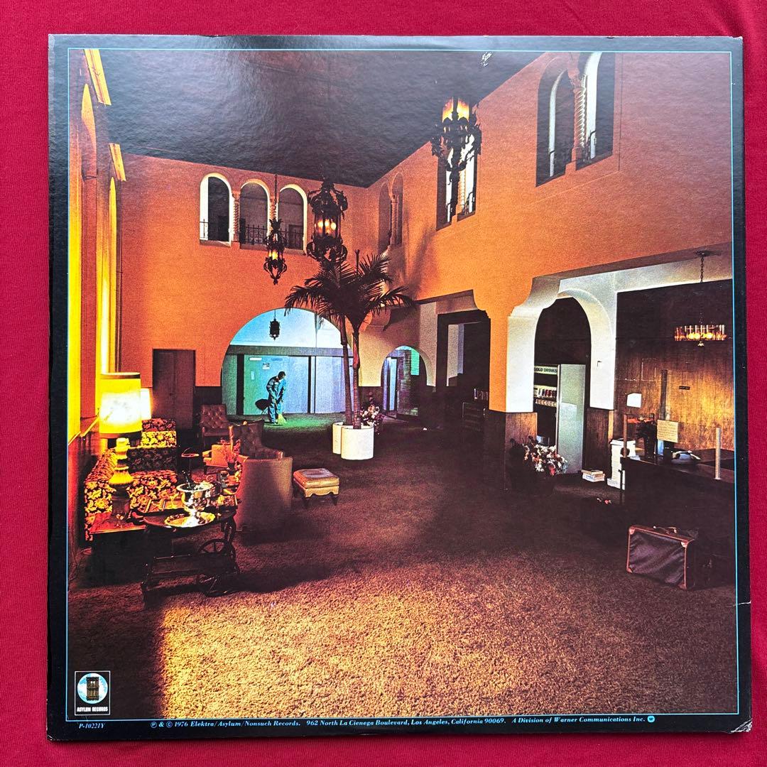 Eagles Hotel California LP with Poster Near Mint Vinyl Record Used | Japansoundstore