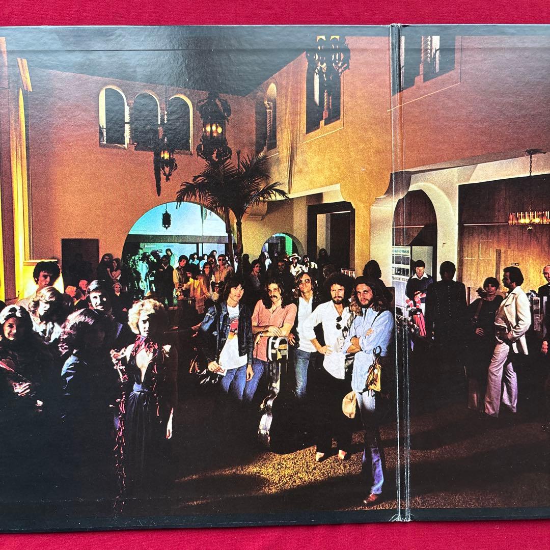 Eagles Hotel California LP with Poster Near Mint Vinyl Record Used | Japansoundstore