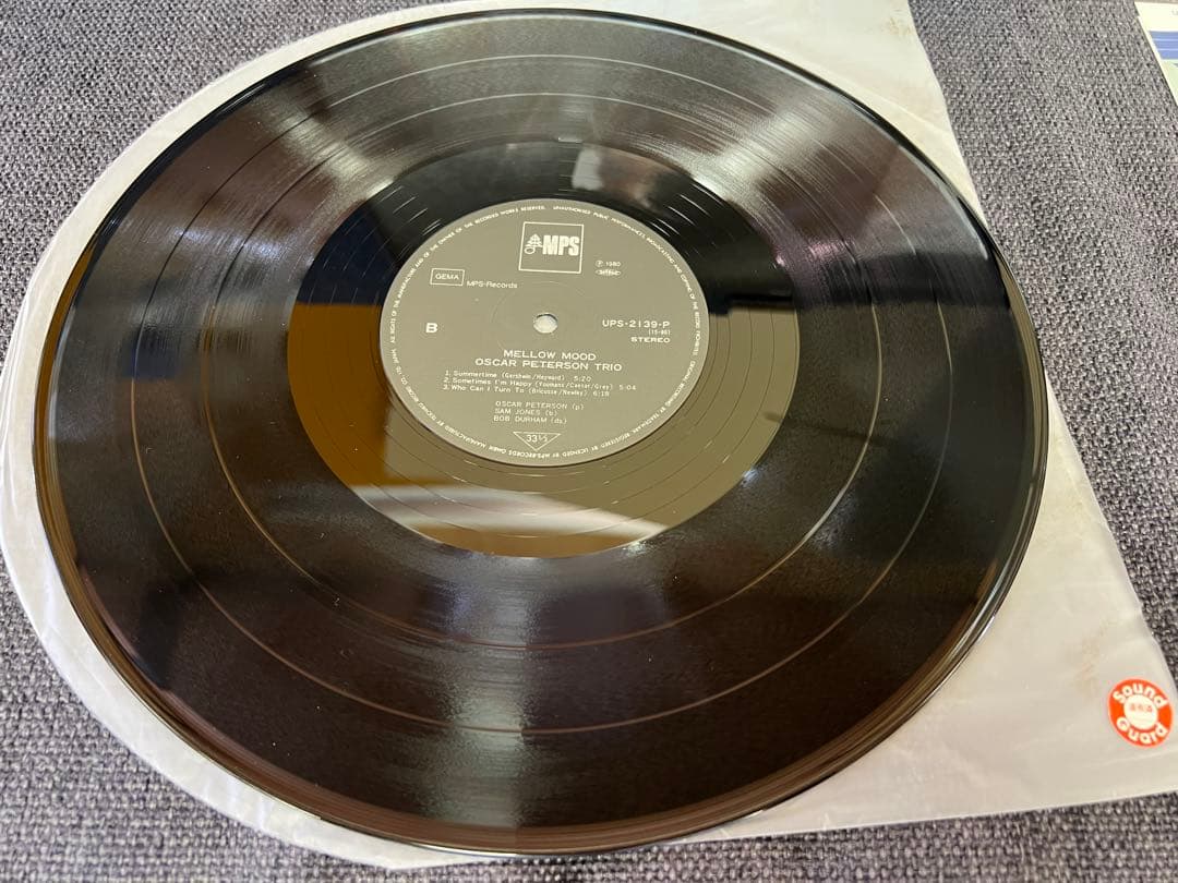 Oscar Peterson Trio - Mellow Mood LP Japan MPS Records UPS-2139-P w/ Obi