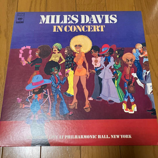 Miles Davis - In Concert 2LP Japan Original 1973 Jazz Fusion CBS/Sony SOPJ 37-38