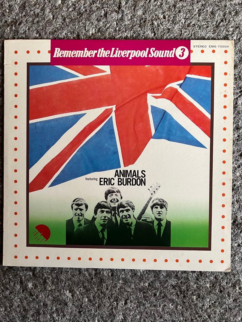 The Animals Featuring Eric Burdon - Remember The Liverpool Sound 3 Japan LP OBI