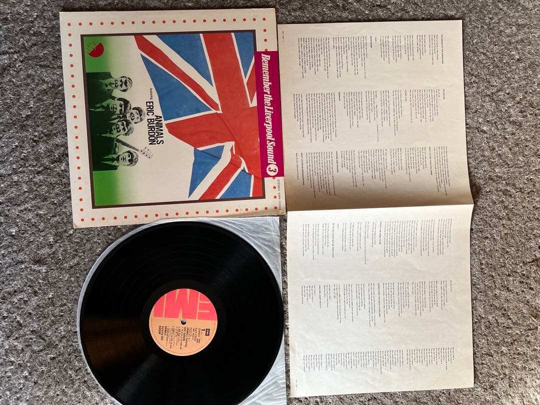 The Animals Featuring Eric Burdon - Remember The Liverpool Sound 3 Japan LP OBI