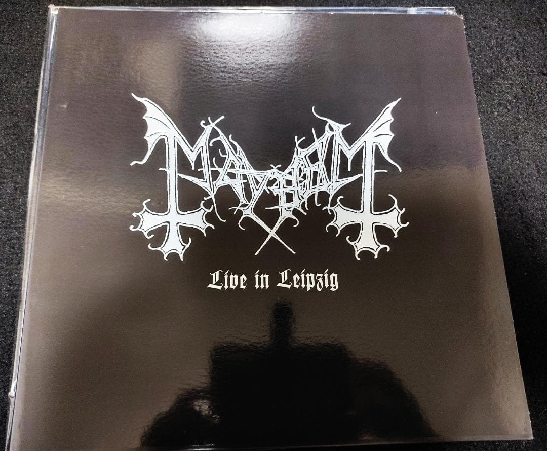 Mayhem Live in Leipzig White Vinyl LP Limited Edition Reissue 2009 Century Media
