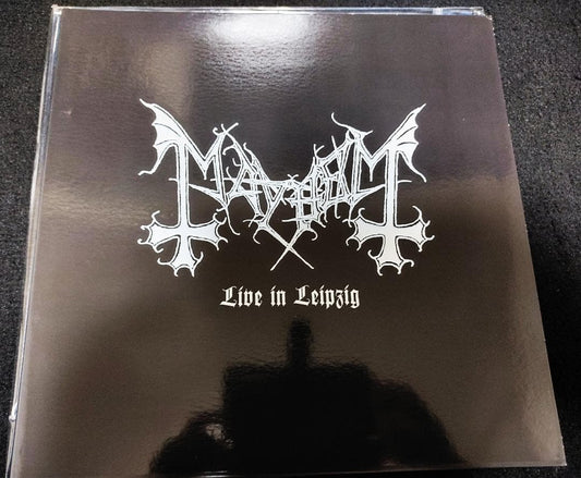 Mayhem Live in Leipzig White Vinyl LP Limited Edition Reissue 2009 Century Media