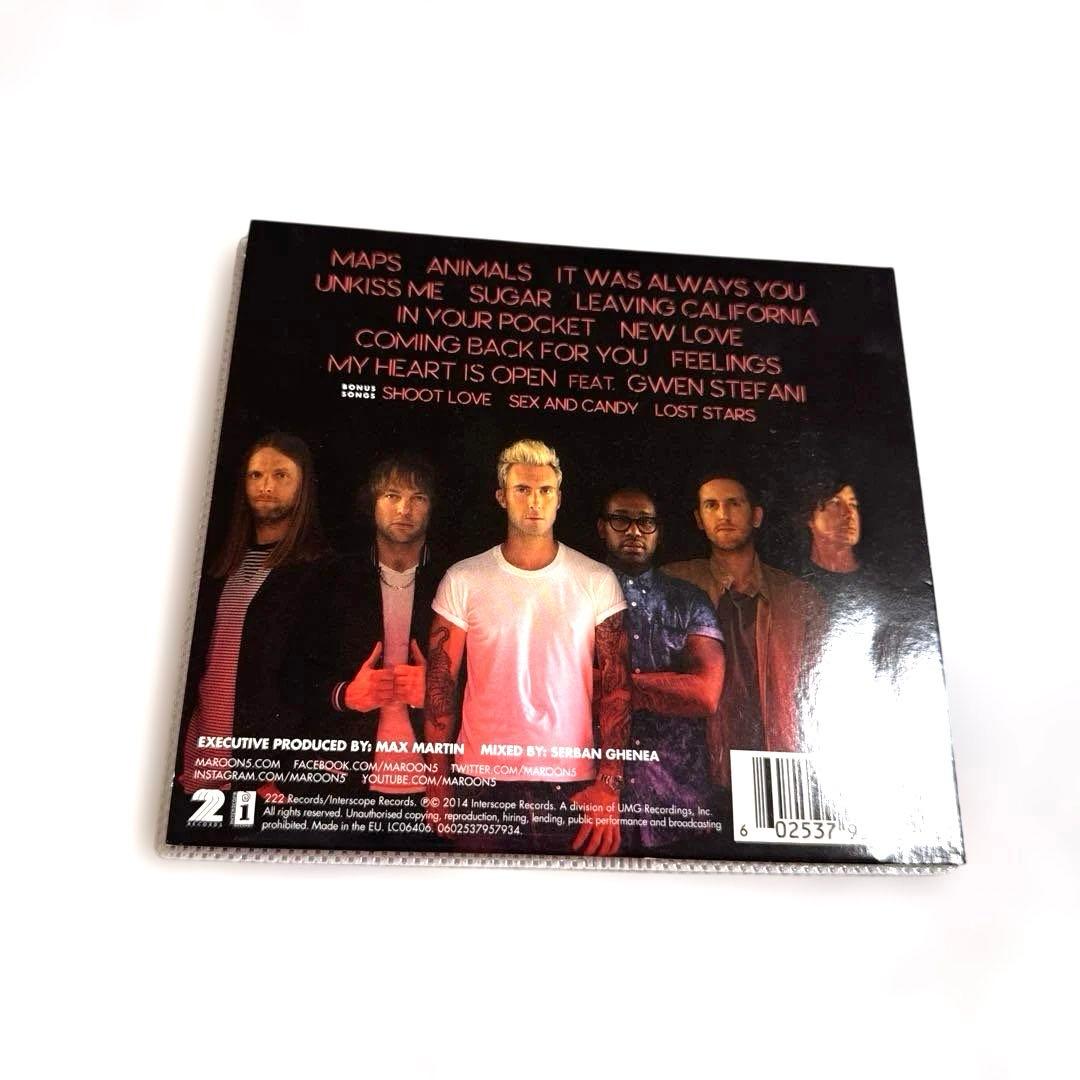 Maroon 5 V CD 2014 Import Cardboard Sleeve Edition