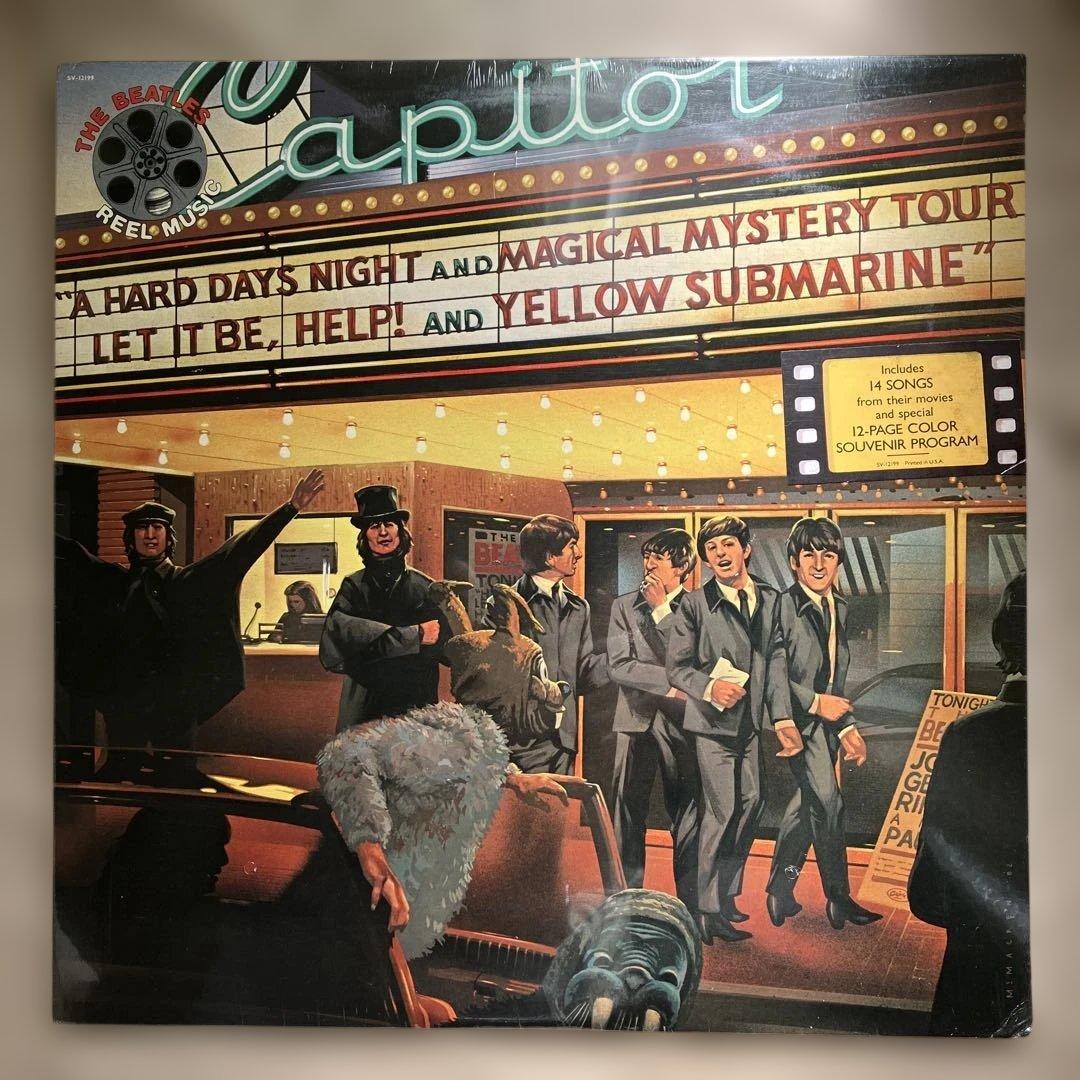 The Beatles REEL MUSIC Vinyl LP 14 Tracks, Color Booklet, US Capitol Record | Japansoundstore