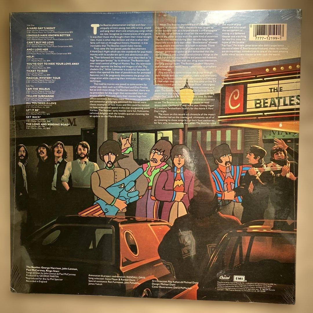 The Beatles REEL MUSIC Vinyl LP 14 Tracks, Color Booklet, US Capitol Record | Japansoundstore