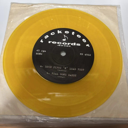 The So Getters - Loud Pipes 'N' Lead Feet 7" Yellow Vinyl Racketeer Records