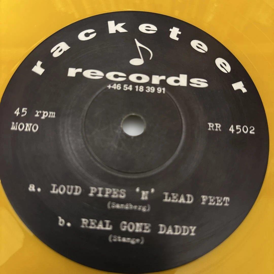 The So Getters - Loud Pipes 'N' Lead Feet 7" Yellow Vinyl Racketeer Records