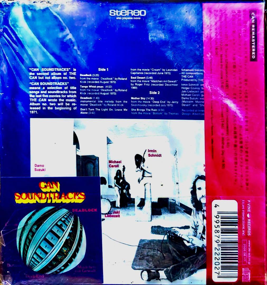 CAN - Soundtracks CD Japan Press Limited Paper Sleeve 2005 Remaster with OBI