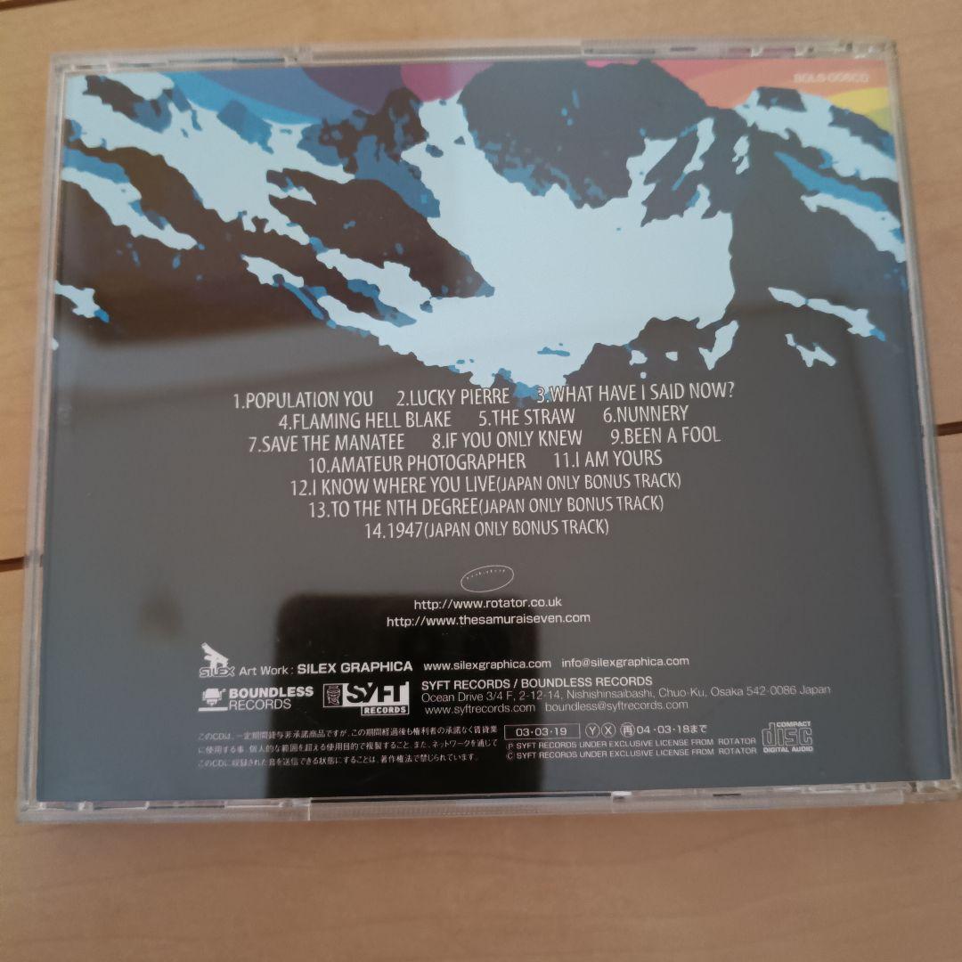 The Samurai Seven - Le Sport CD Japan Press with OBI 14 Tracks Rare Bonus Tracks
