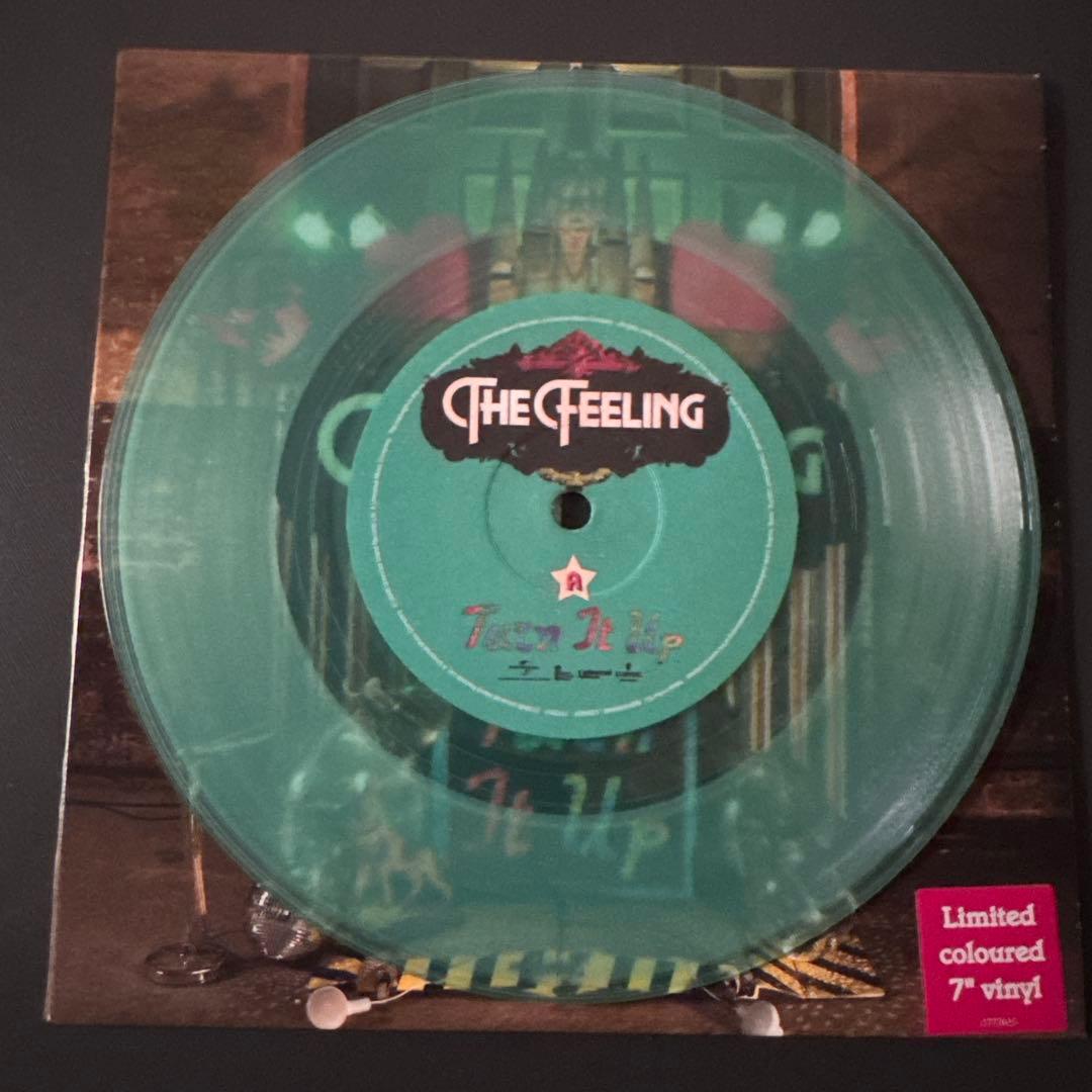 THE FEELING Turn It Up Limited Coloured 7" Vinyl Single UK Pop Rock