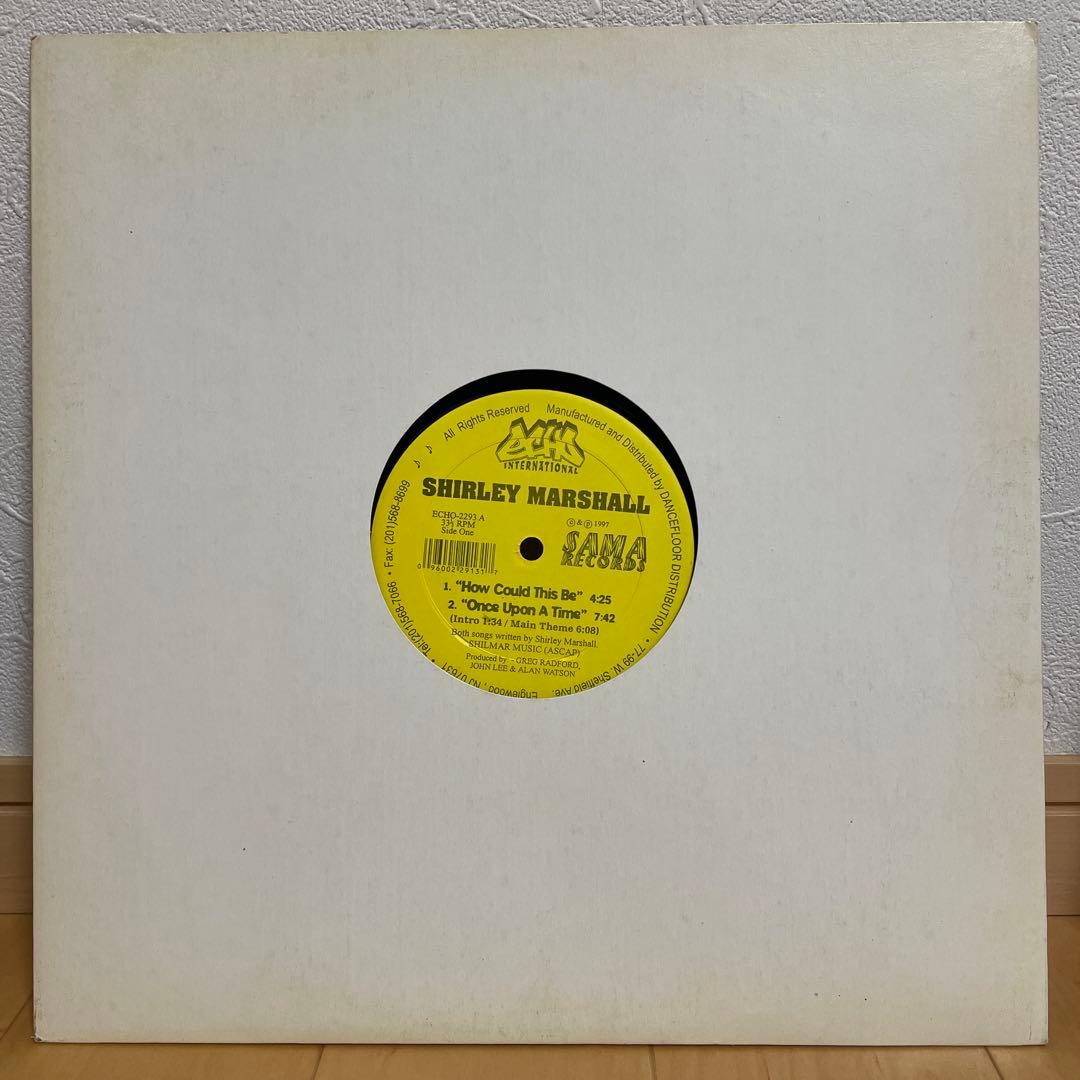 Shirley Marshall 12" Vinyl Record Echo Records 1997 US Soul R&B