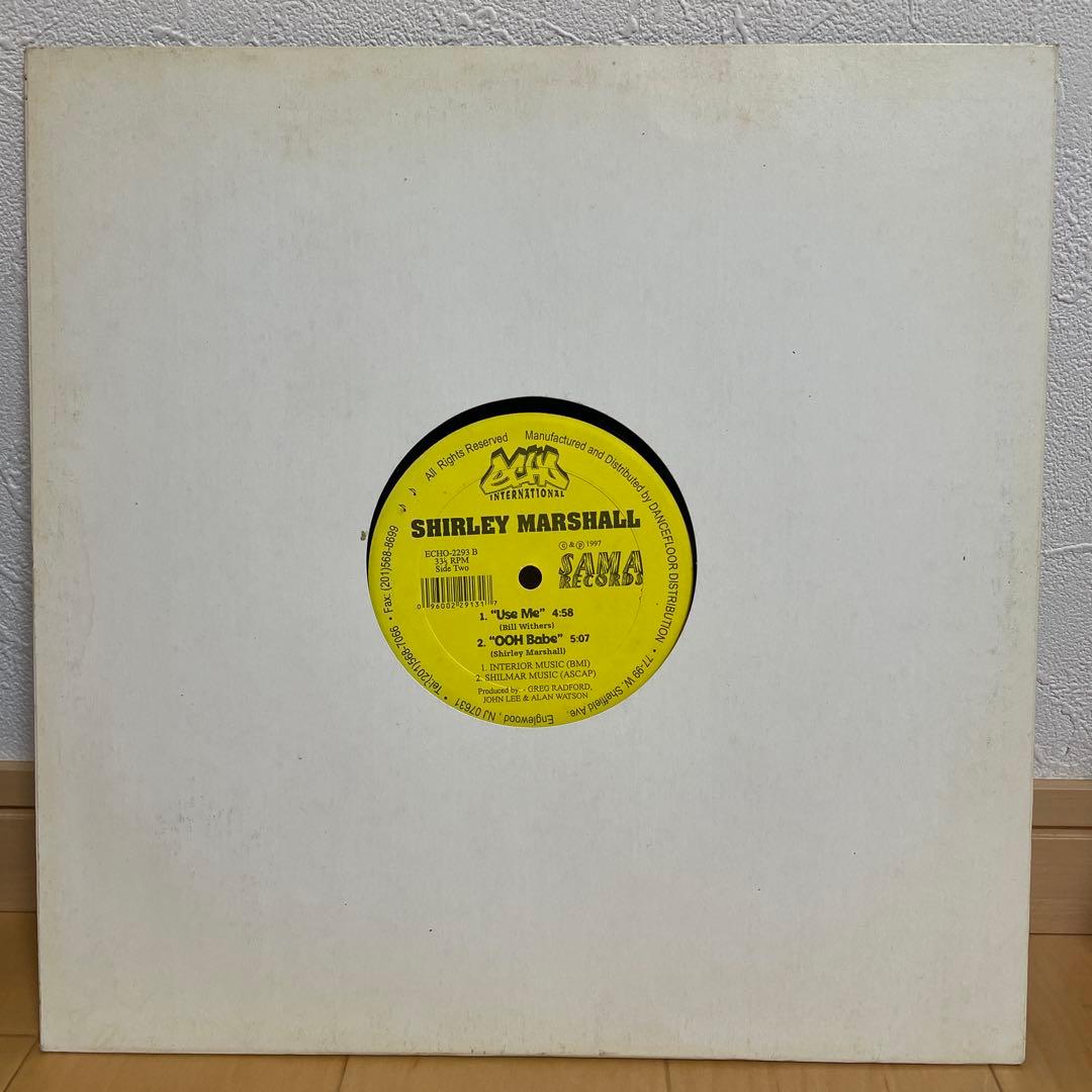 Shirley Marshall 12" Vinyl Record Echo Records 1997 US Soul R&B
