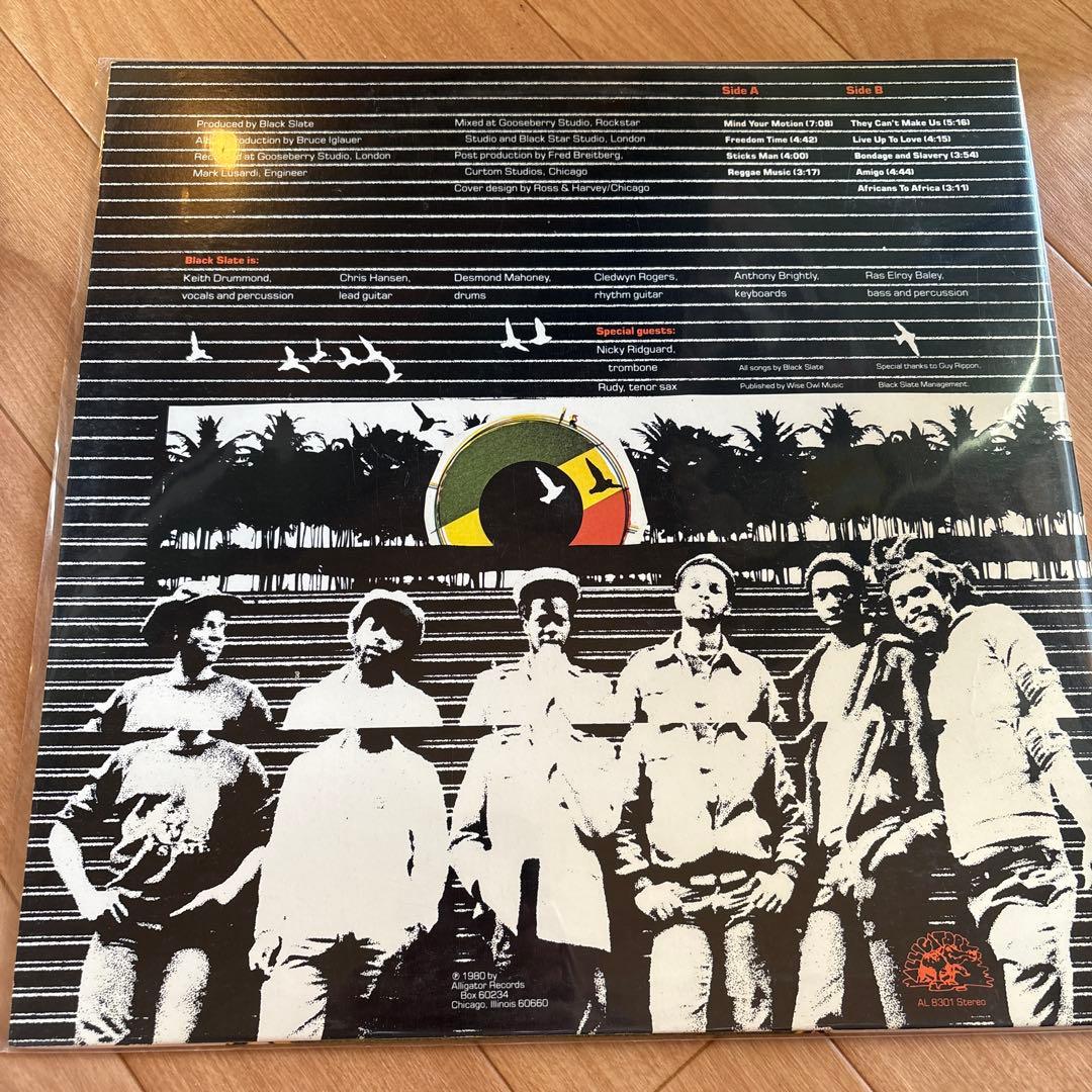 Black Slate - Black Slate Vinyl LP Alligator Records 1980 Reggae Classic