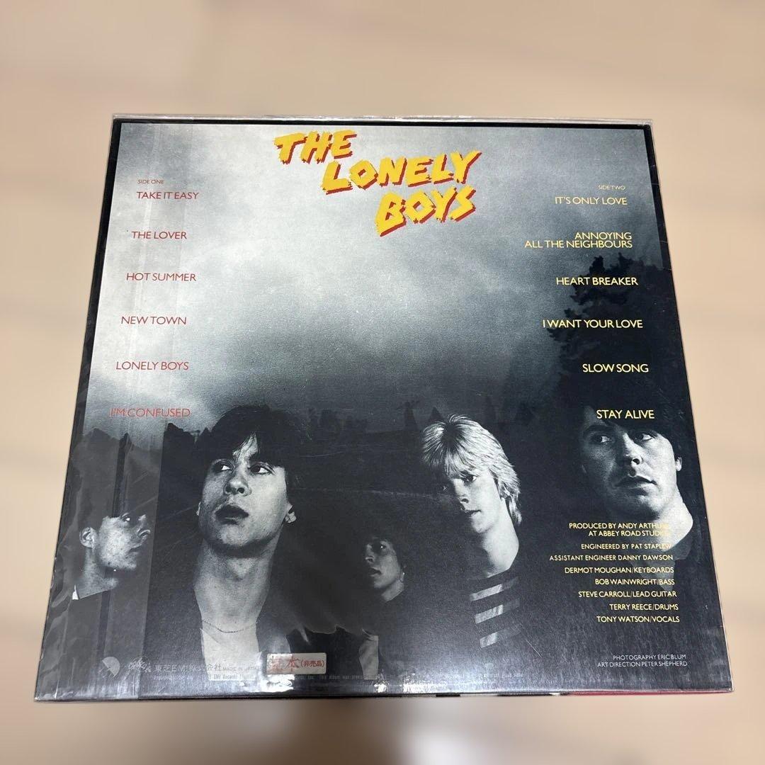 The Lonely Boys Album LP Record Analog Powerpop Punk Vg Used | Japansoundstore